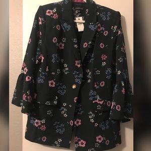 NEW! Lane Bryant floral blazer with tag.